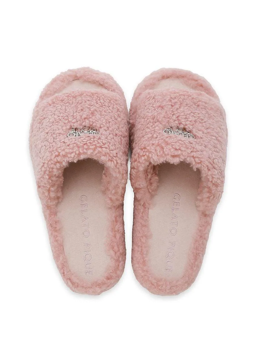 Logo Boa Fleece Room Shoes gallery 7