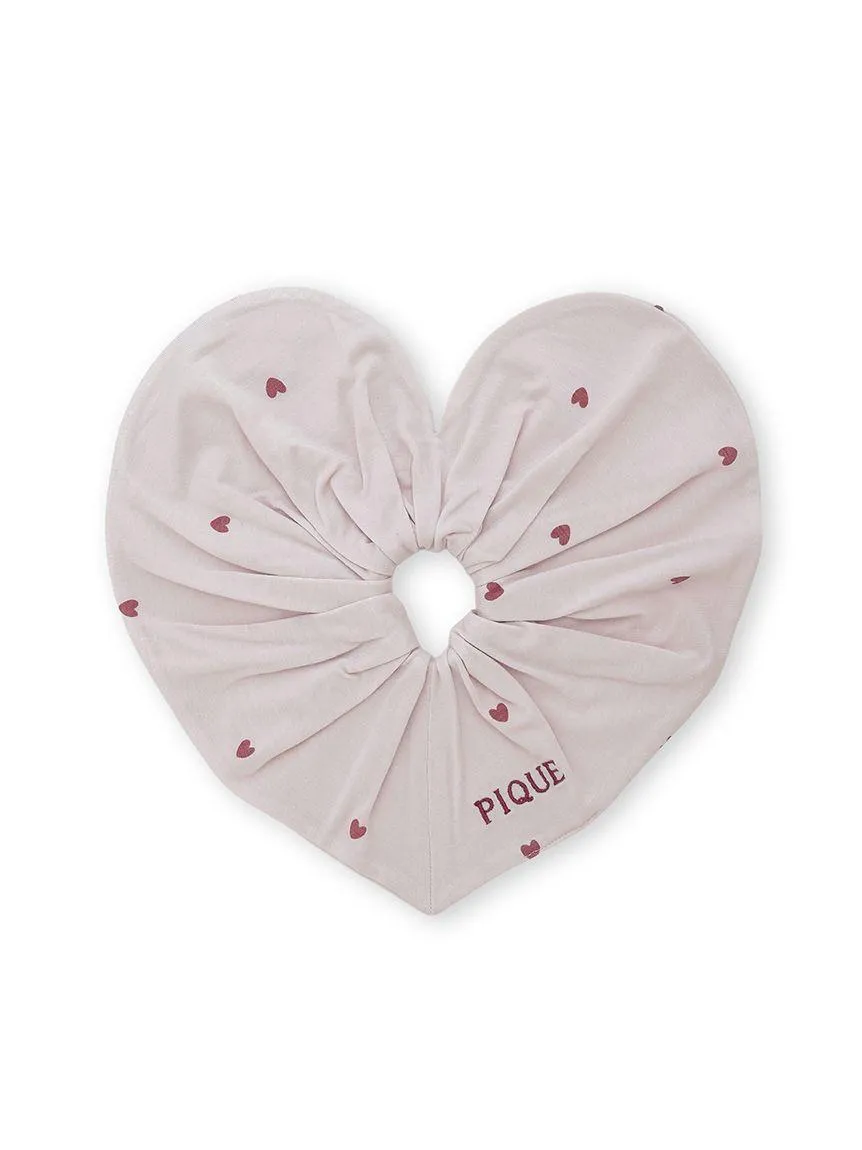 Logo Embroidered Heart Hair Scrunchies gallery 1