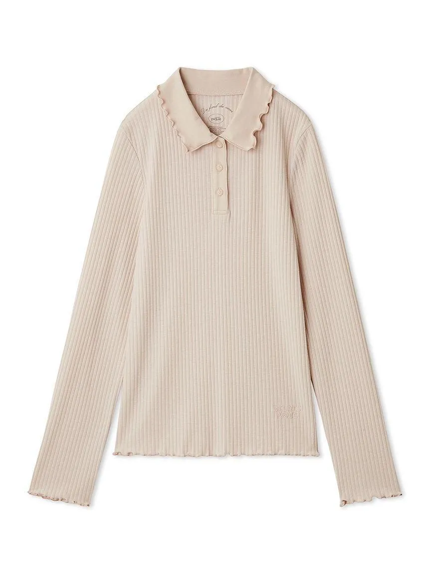 Macaroon Rib Cut-and-sew Pullover gallery 9