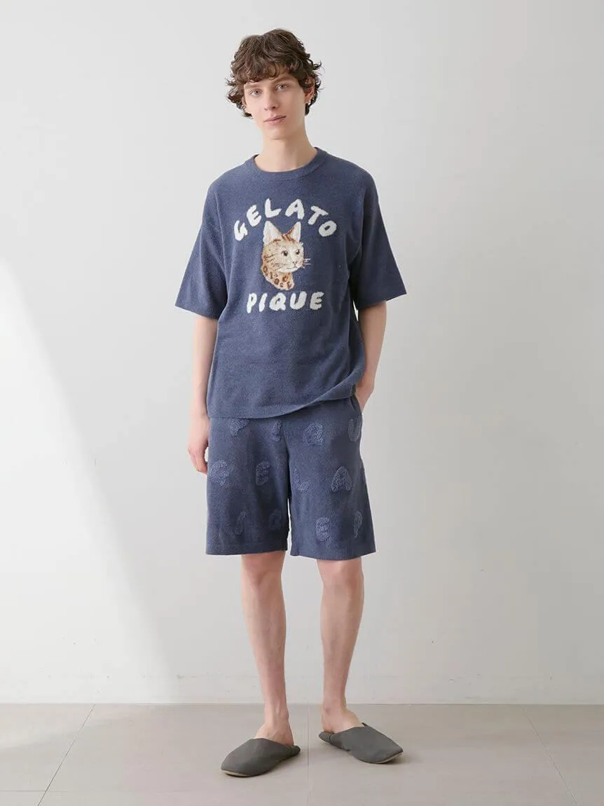 Men's Airy Moco Bengal Cat Shorts gallery 3