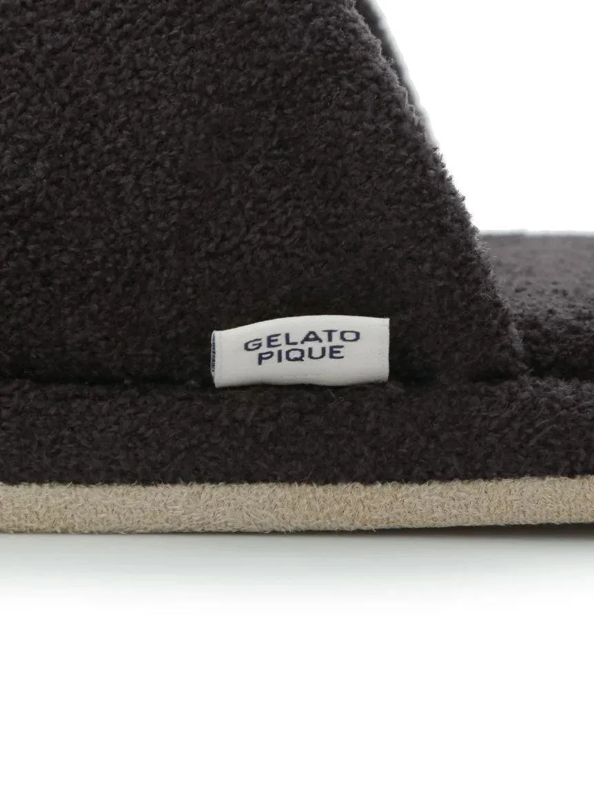 [Mens] Airy Moco Dog Appliqué Room Slippers gallery 3