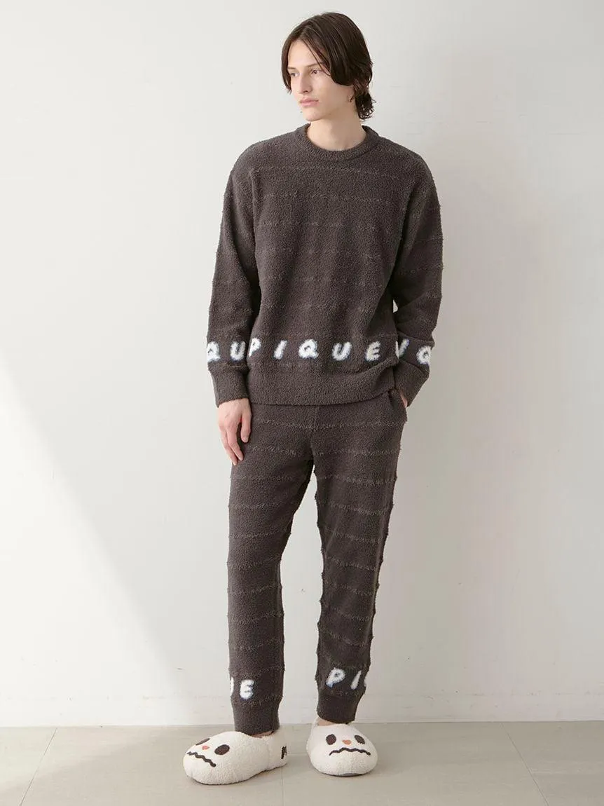 Night & Sweets MENS Baby Moco Pique Logo Jacquard Pants gallery 6