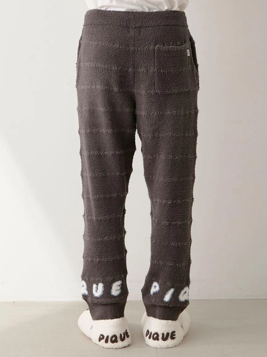 Night & Sweets MENS Baby Moco Pique Logo Jacquard Pants gallery 1