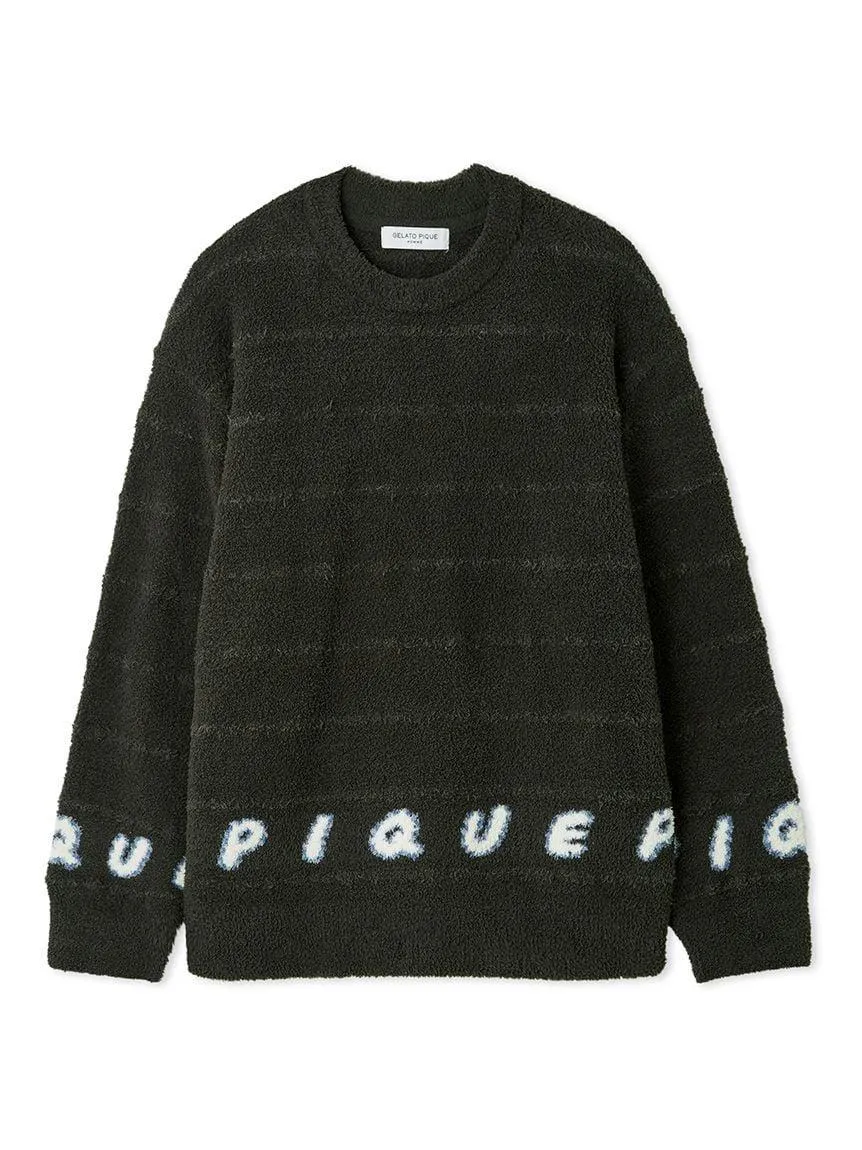 Night & Sweets MENS Baby Moco Pique Logo Jacquard Pullover gallery 8