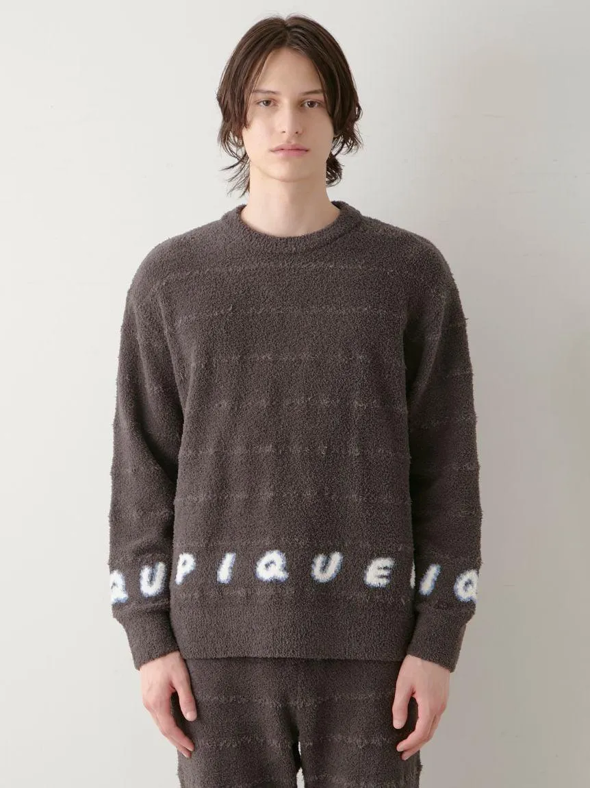 Night & Sweets MENS Baby Moco Pique Logo Jacquard Pullover gallery 6