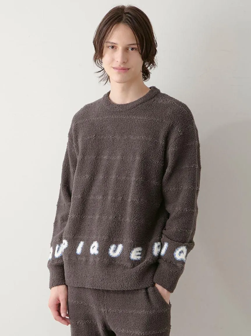 Night & Sweets MENS Baby Moco Pique Logo Jacquard Pullover gallery 7