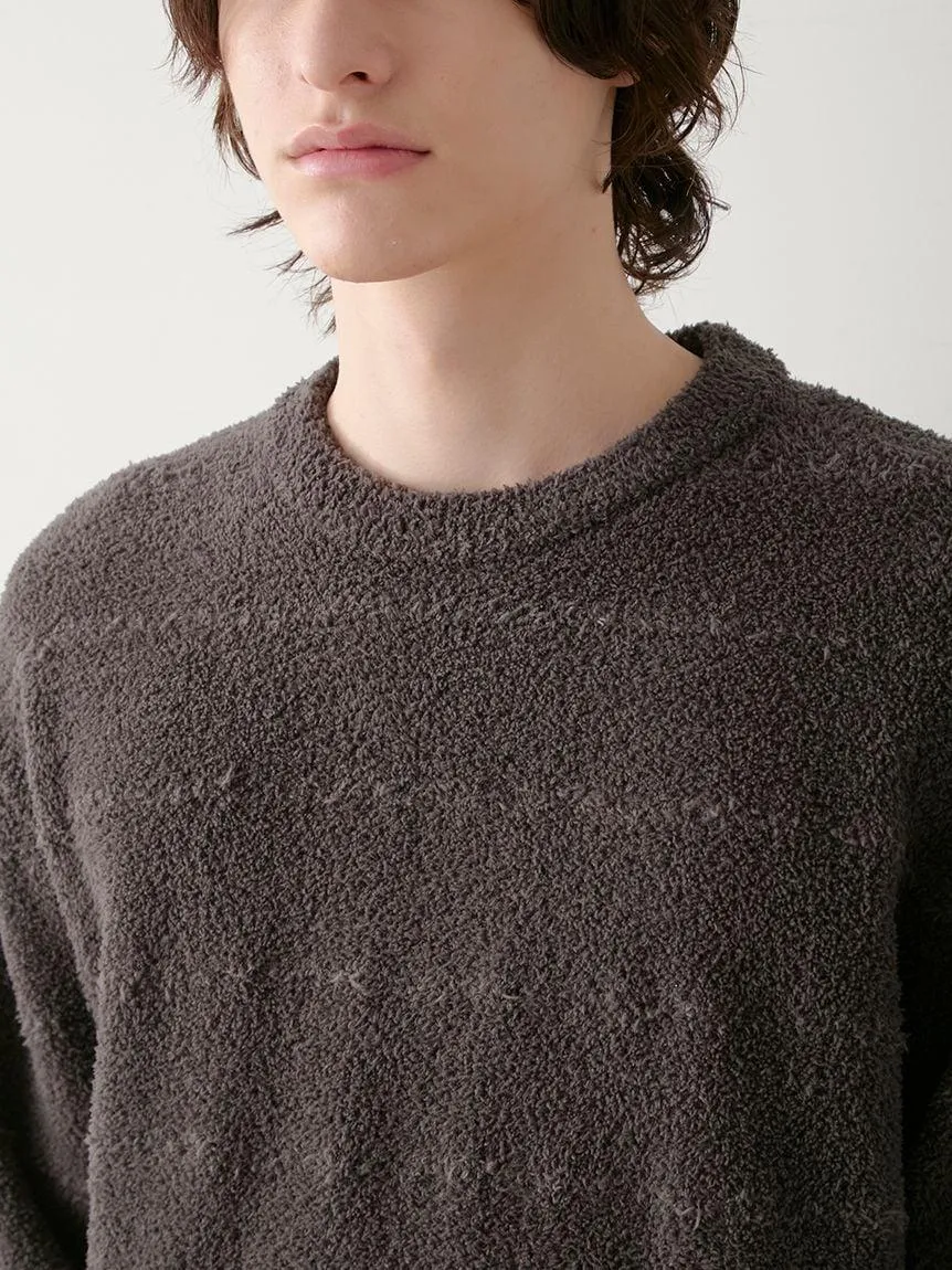 Night & Sweets MENS Baby Moco Pique Logo Jacquard Pullover gallery 5