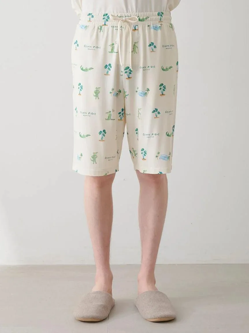 MEN's Cool-Touch Crocodile Print Shorts gallery 7