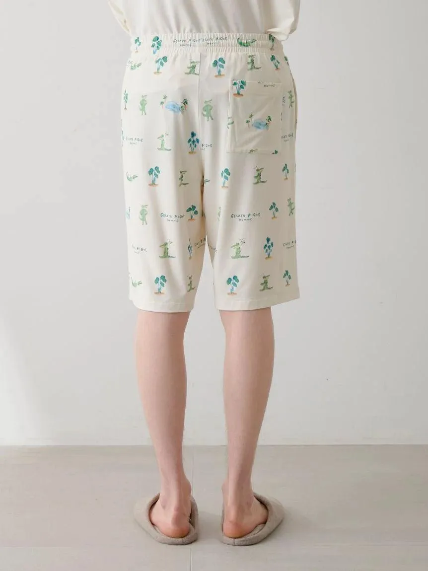 MEN's Cool-Touch Crocodile Print Shorts gallery 8