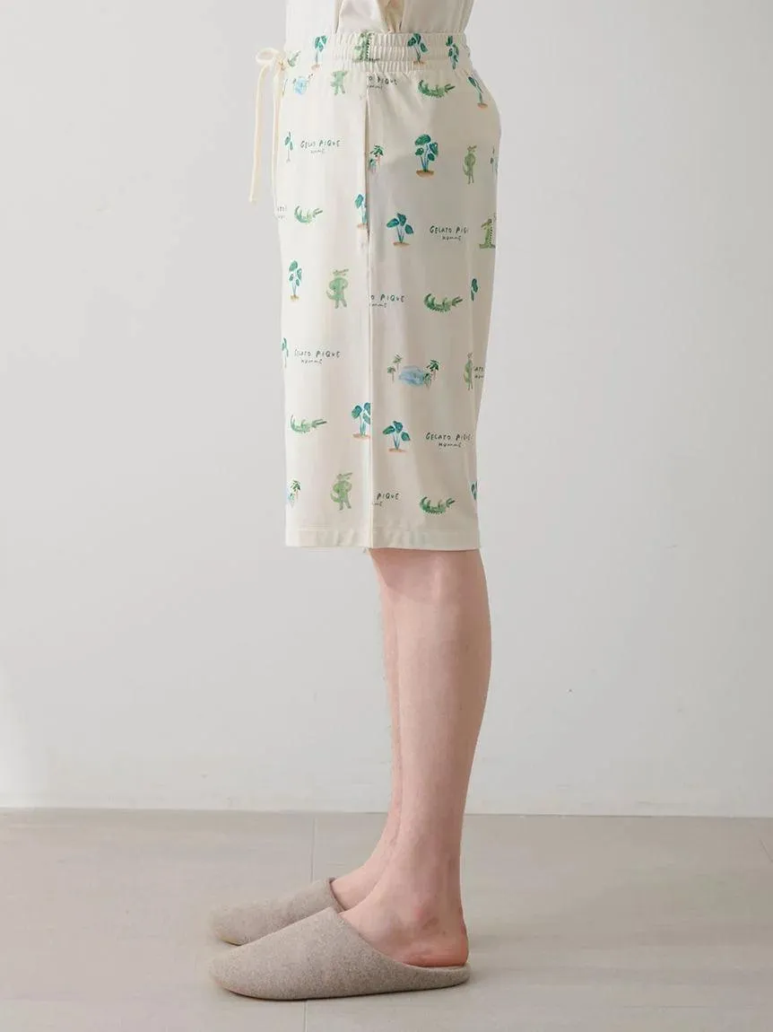 MEN's Cool-Touch Crocodile Print Shorts gallery 4