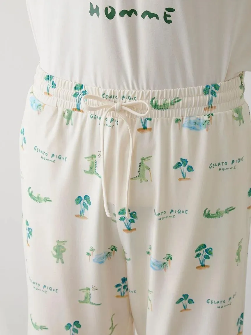 MEN's Cool-Touch Crocodile Print Shorts gallery 6