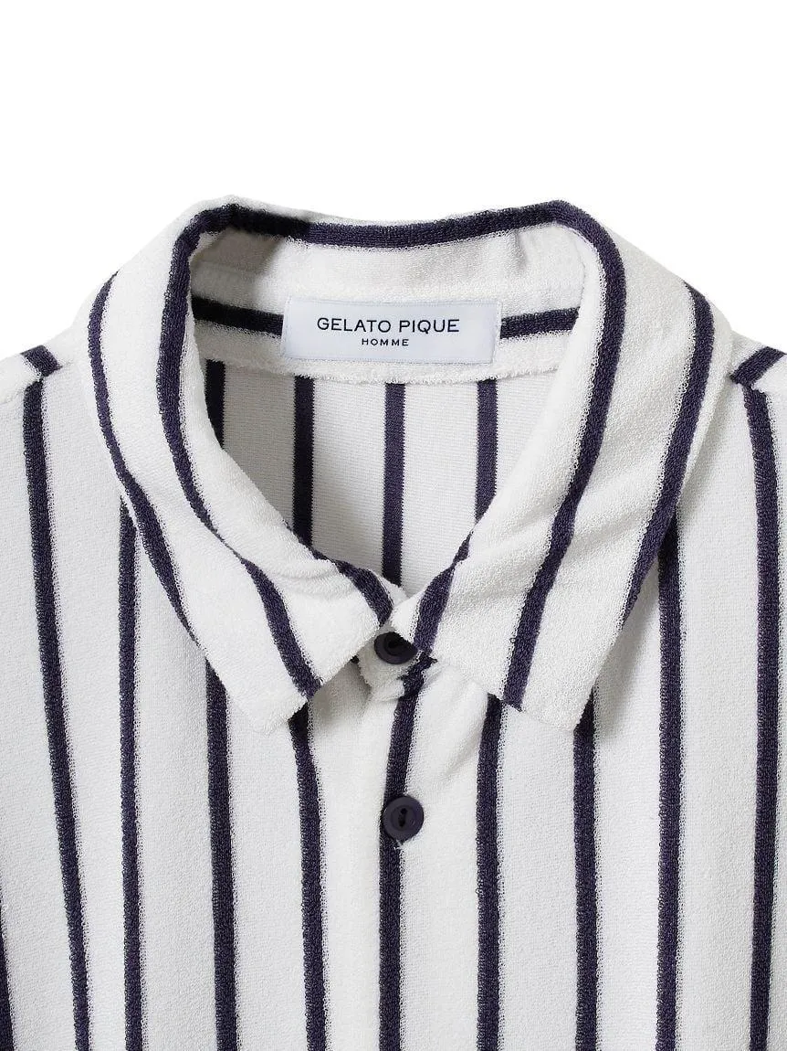 MEN's Cool-Touch Striped Pile Shirt gallery 6