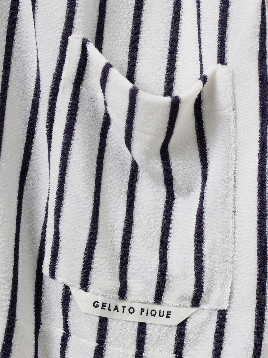 MEN's Cool-Touch Striped Pile Shirt gallery 2