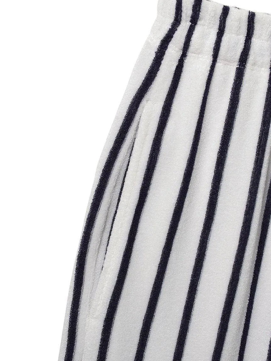 MEN's Cool-Touch Striped Pile Shorts gallery 6