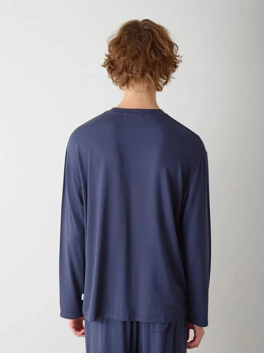 Men's DOG One-Point Print Long T-Shirt gallery 7