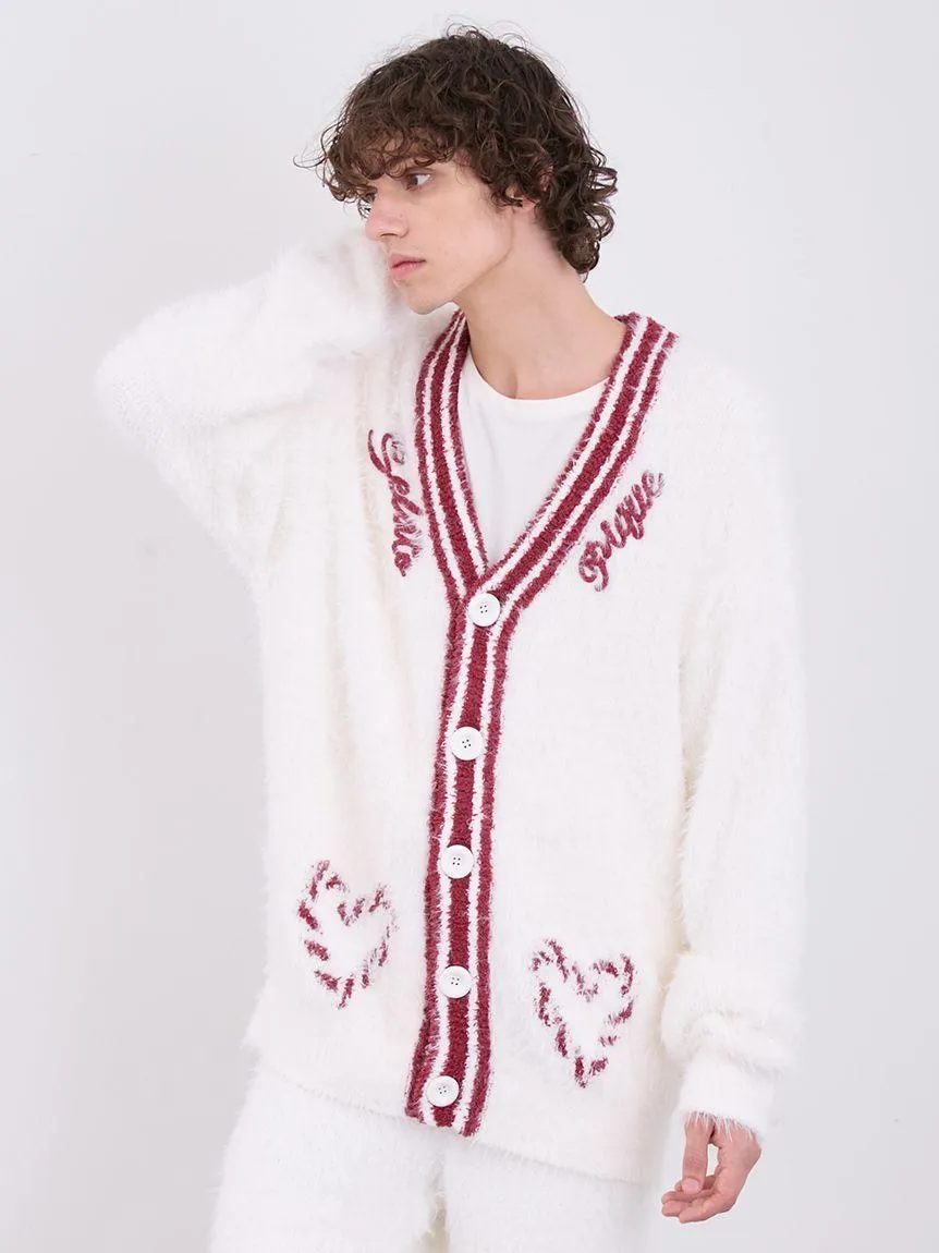 Mens Feather Button Up Cardigan gallery 3