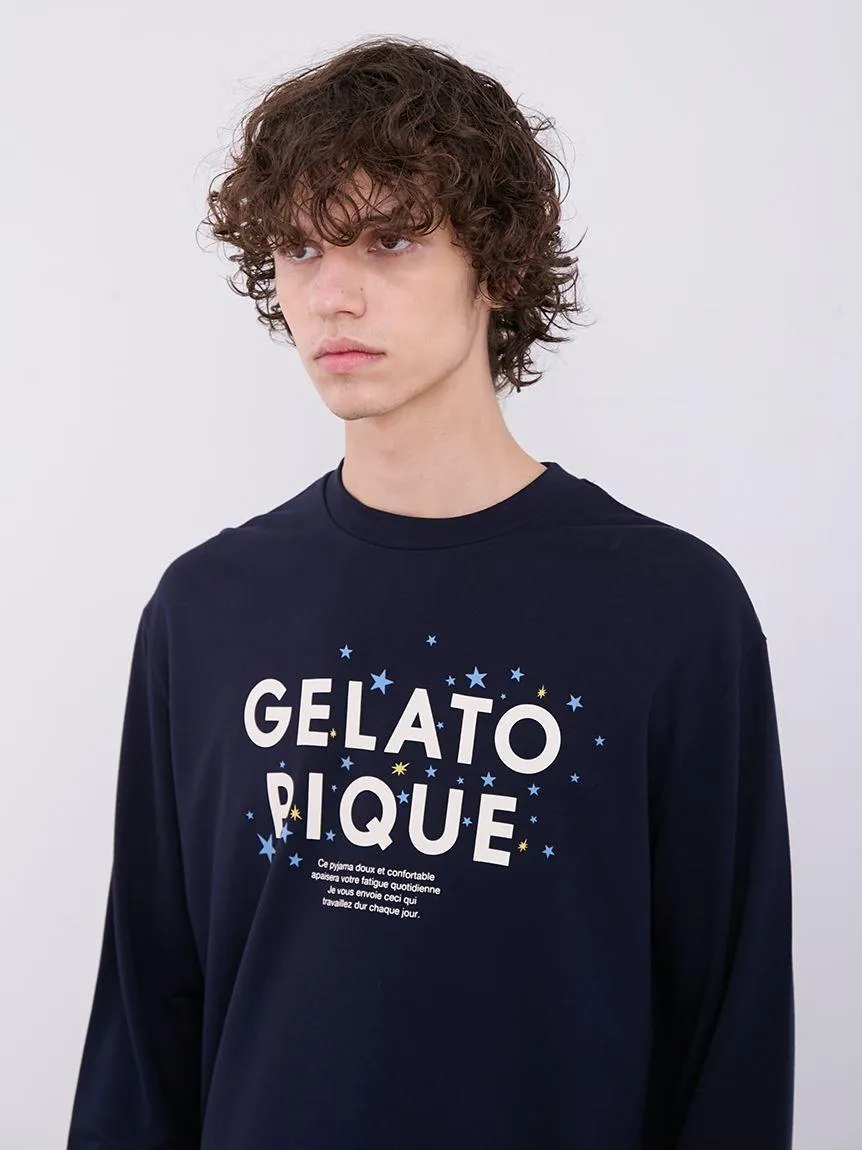 Mens Inlay Star Logo Long Sleeve T-Shirt gallery 2