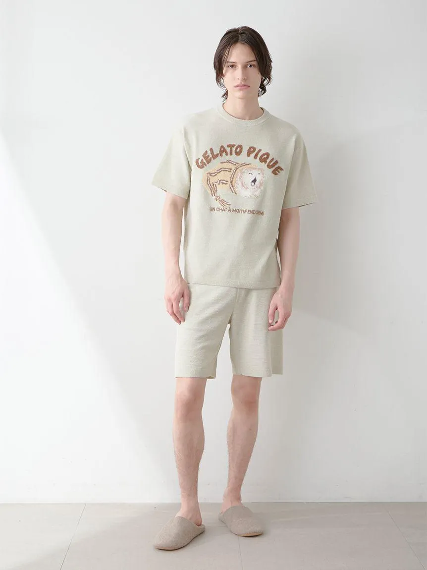 Mens Logo Jacquard Shorts gallery 3