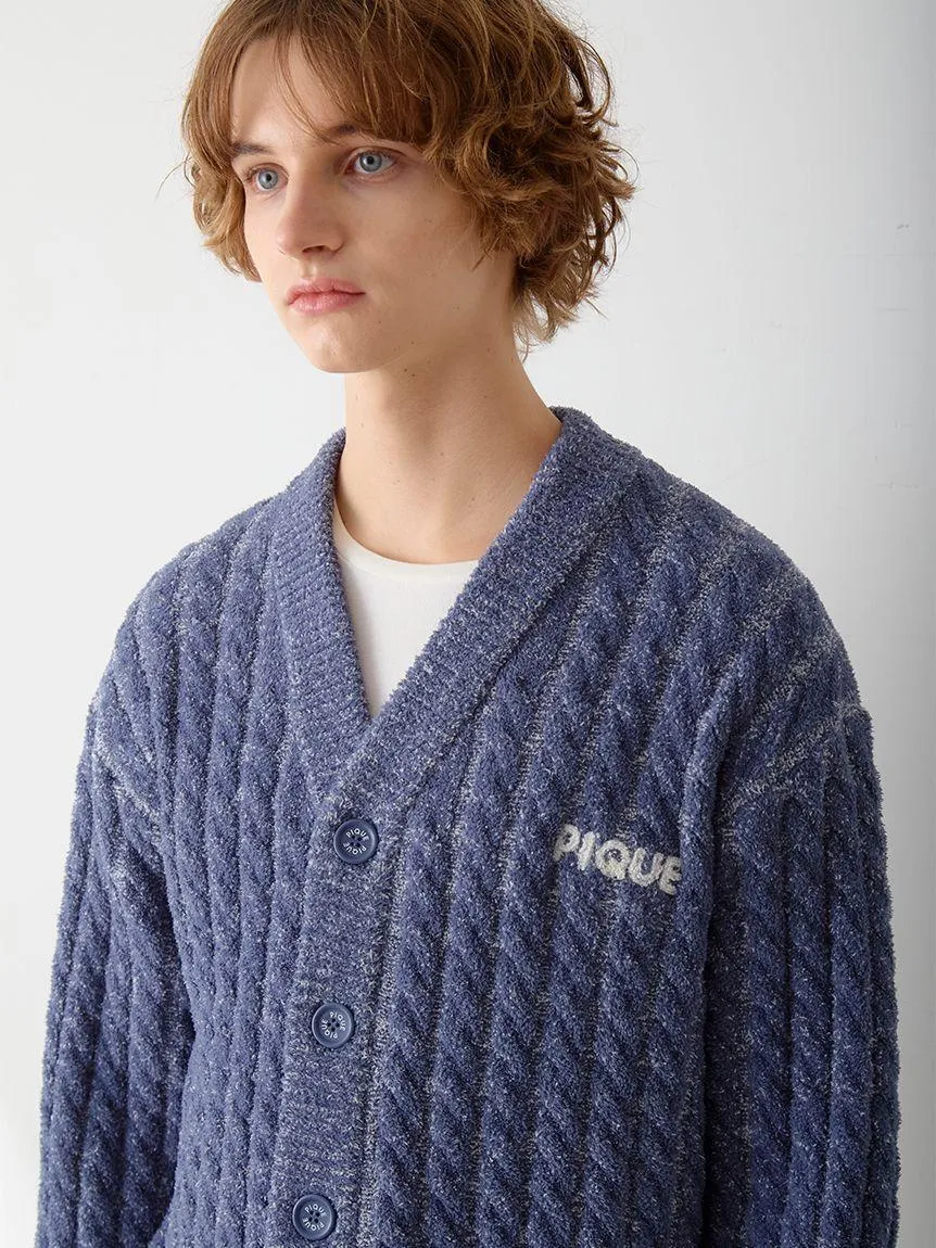 Men's Melange Cardigan gallery 1