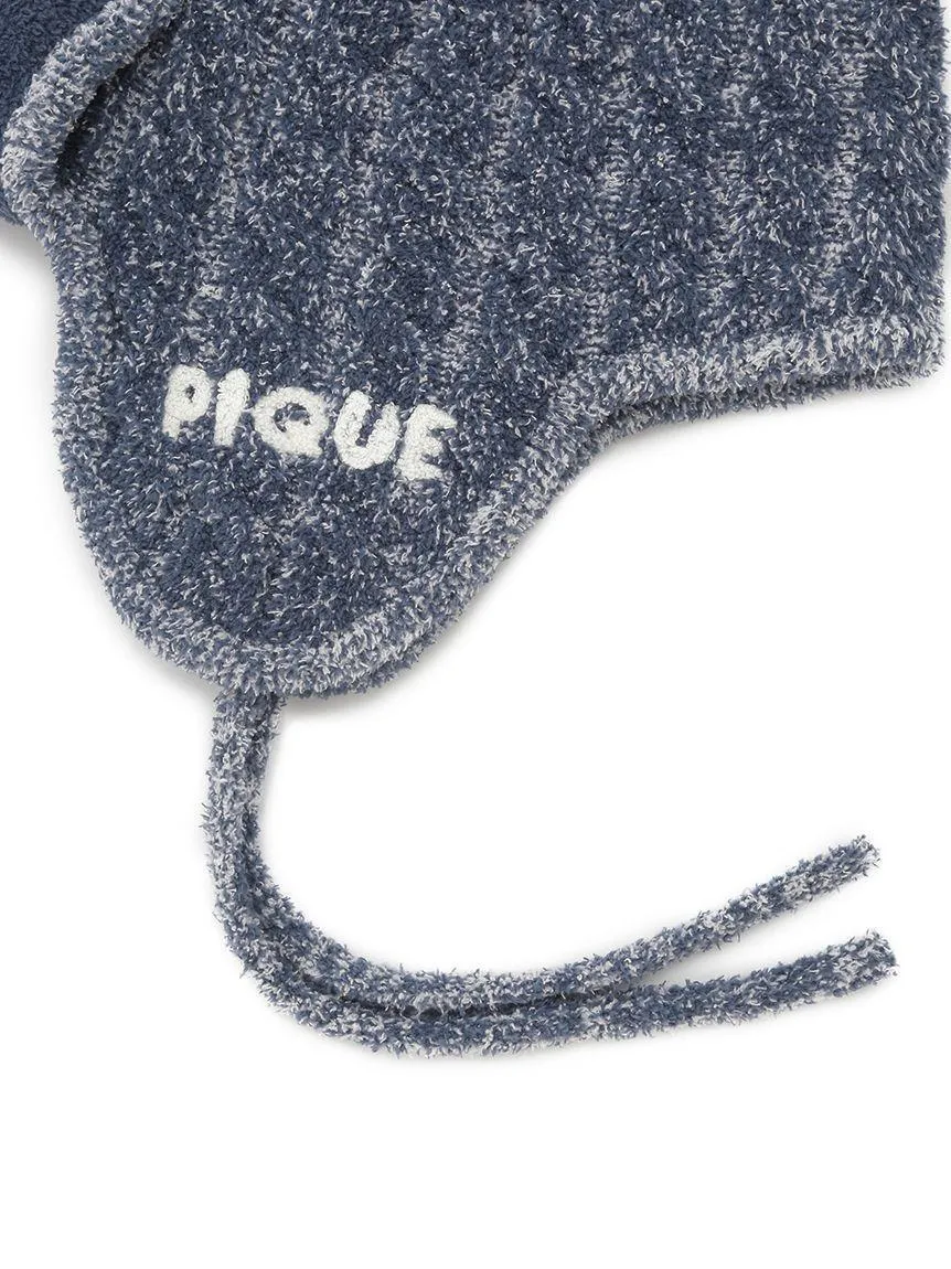 Men's Melange ear flap hat gallery 3