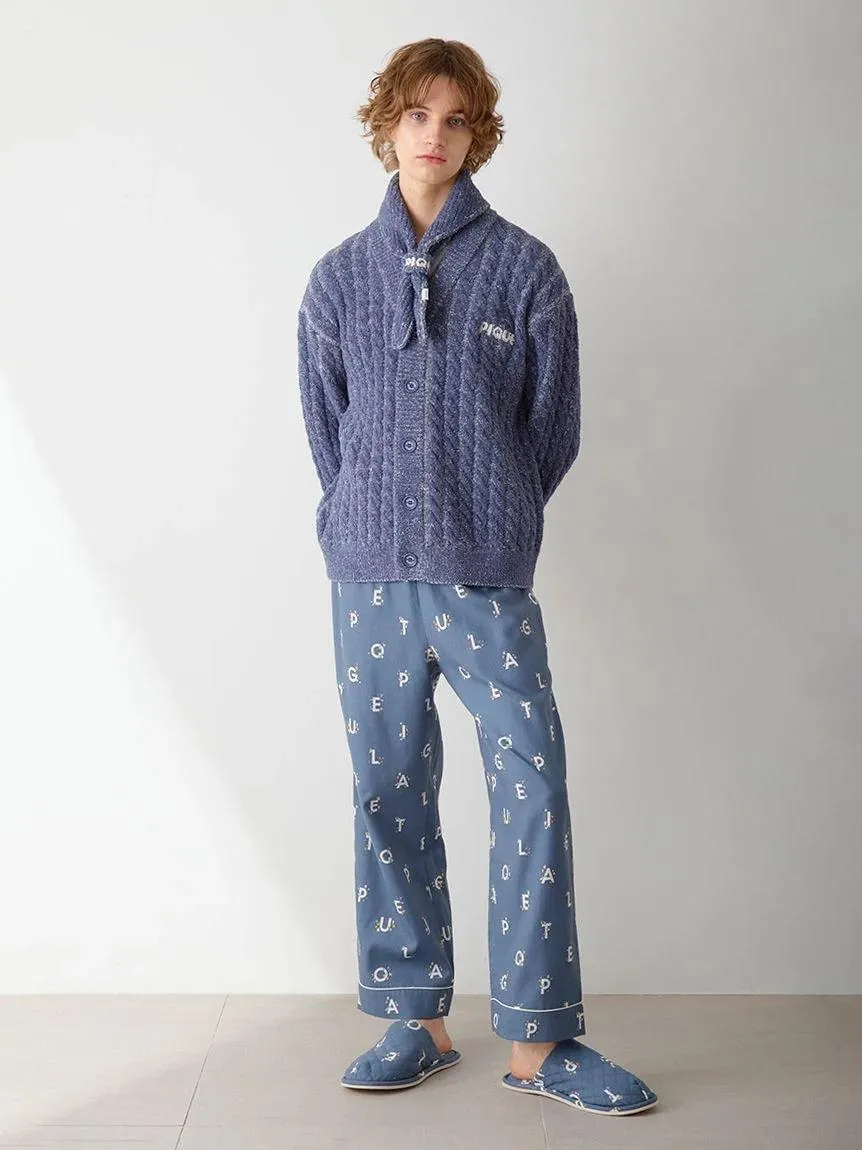 Men's Melange Triangle Scarf gallery 3