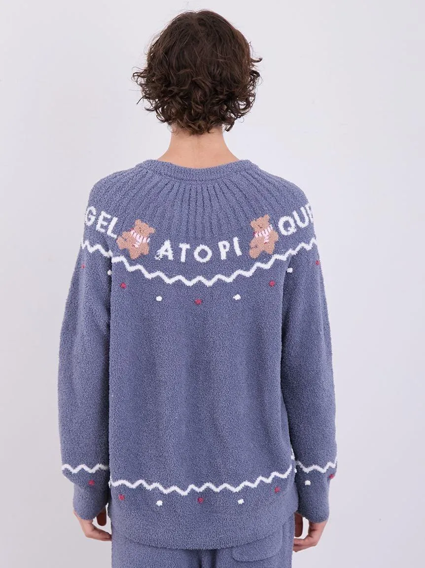 Mens Nordic Pullover Sweater gallery 3