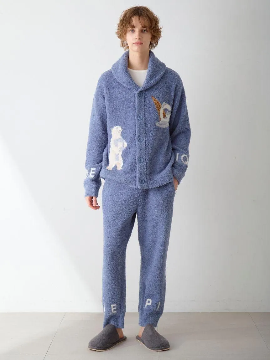 Men's Powder Forest Bear Jacquard Cowichan Cardigan gallery 9