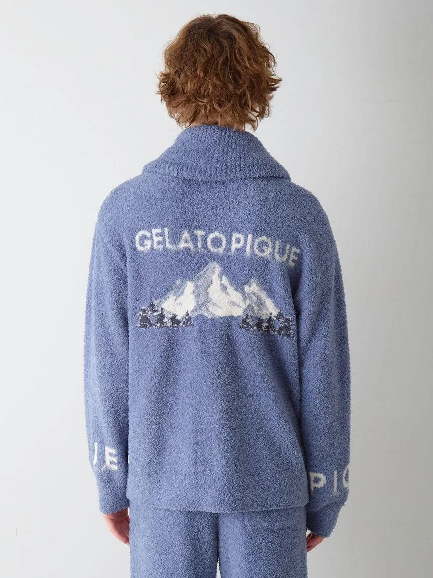 Men's Powder Forest Bear Jacquard Cowichan Cardigan gallery 8