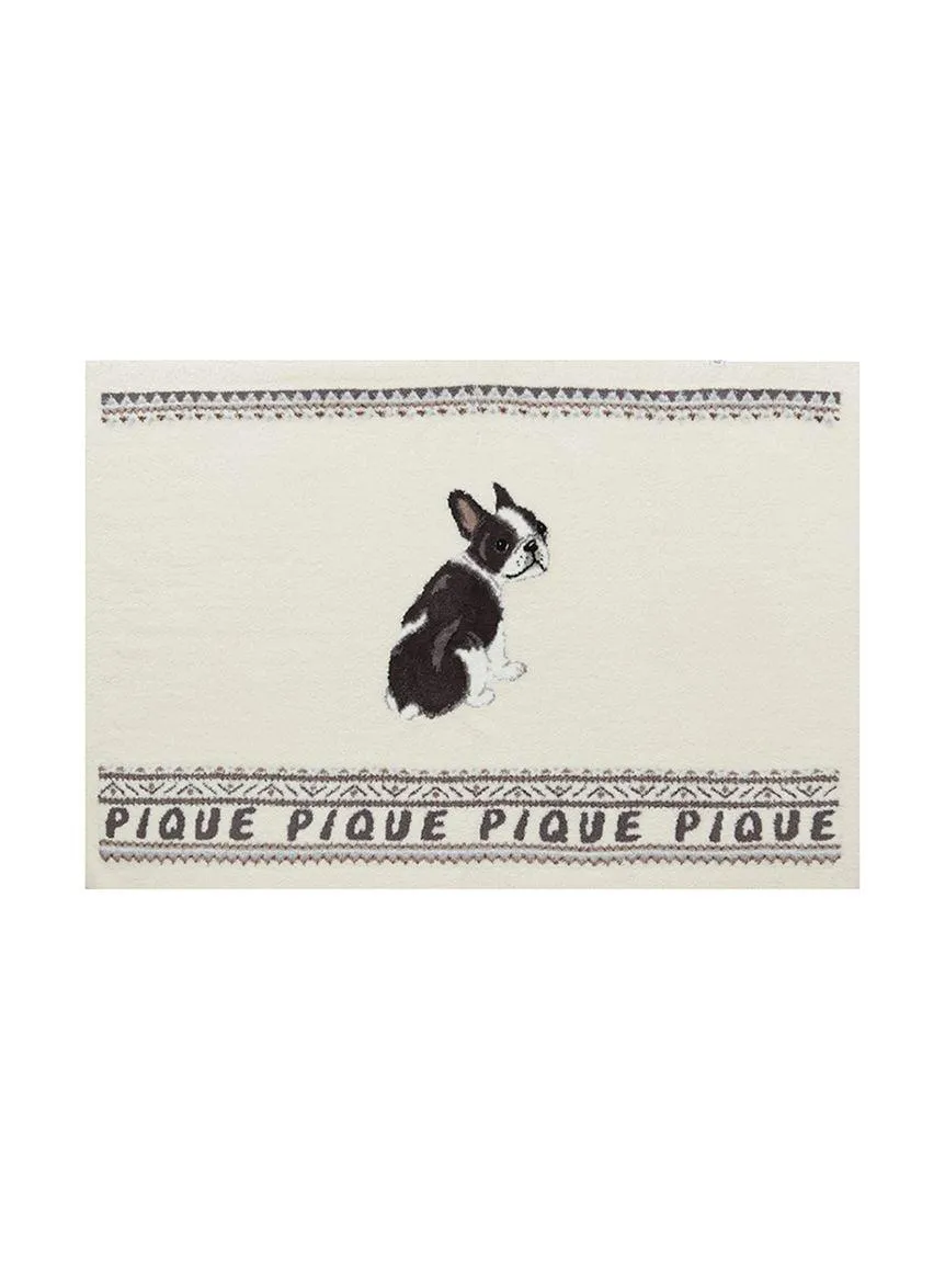 Men's Powder Nordic DOG Jacquard Blanket