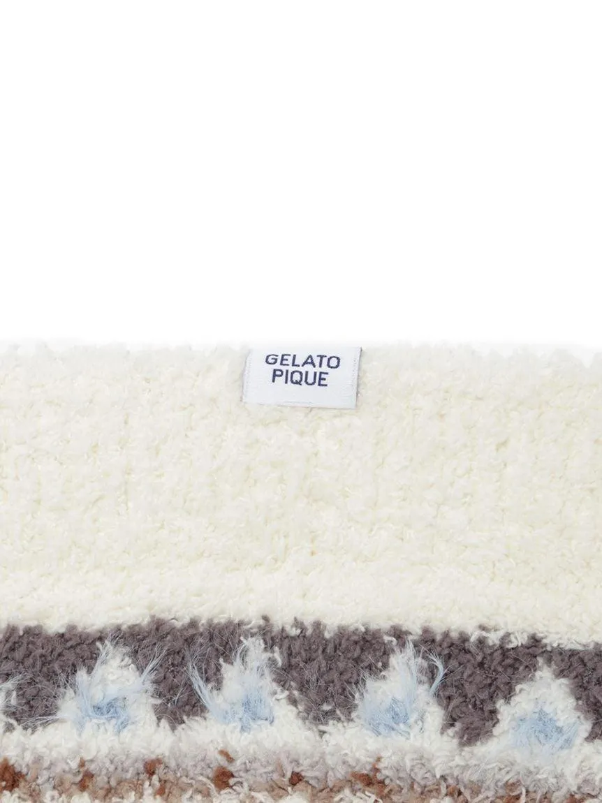 Men's Powder Nordic DOG Jacquard Blanket gallery 1