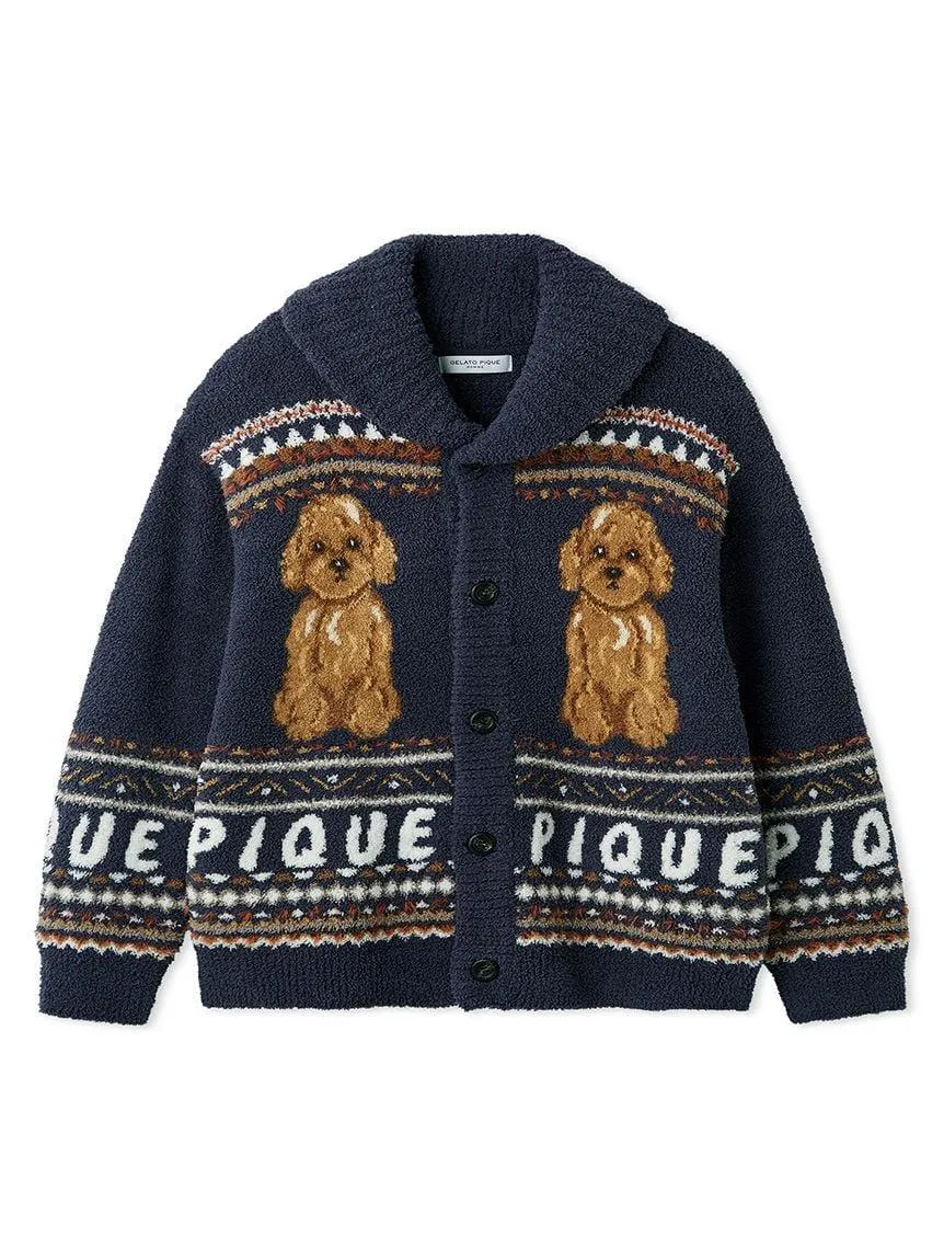 Men's Powder Nordic DOG Jacquard Cowichan Cardigan gallery 3