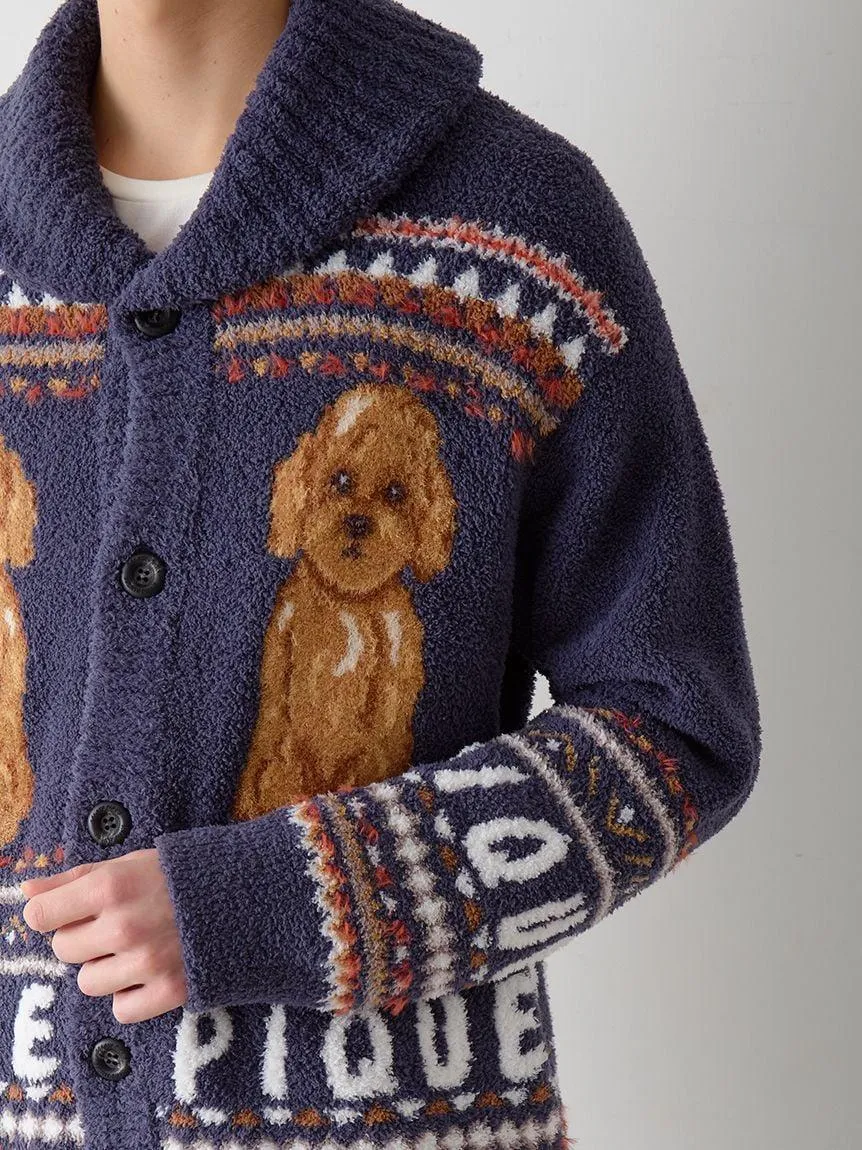 Men's Powder Nordic DOG Jacquard Cowichan Cardigan gallery 2