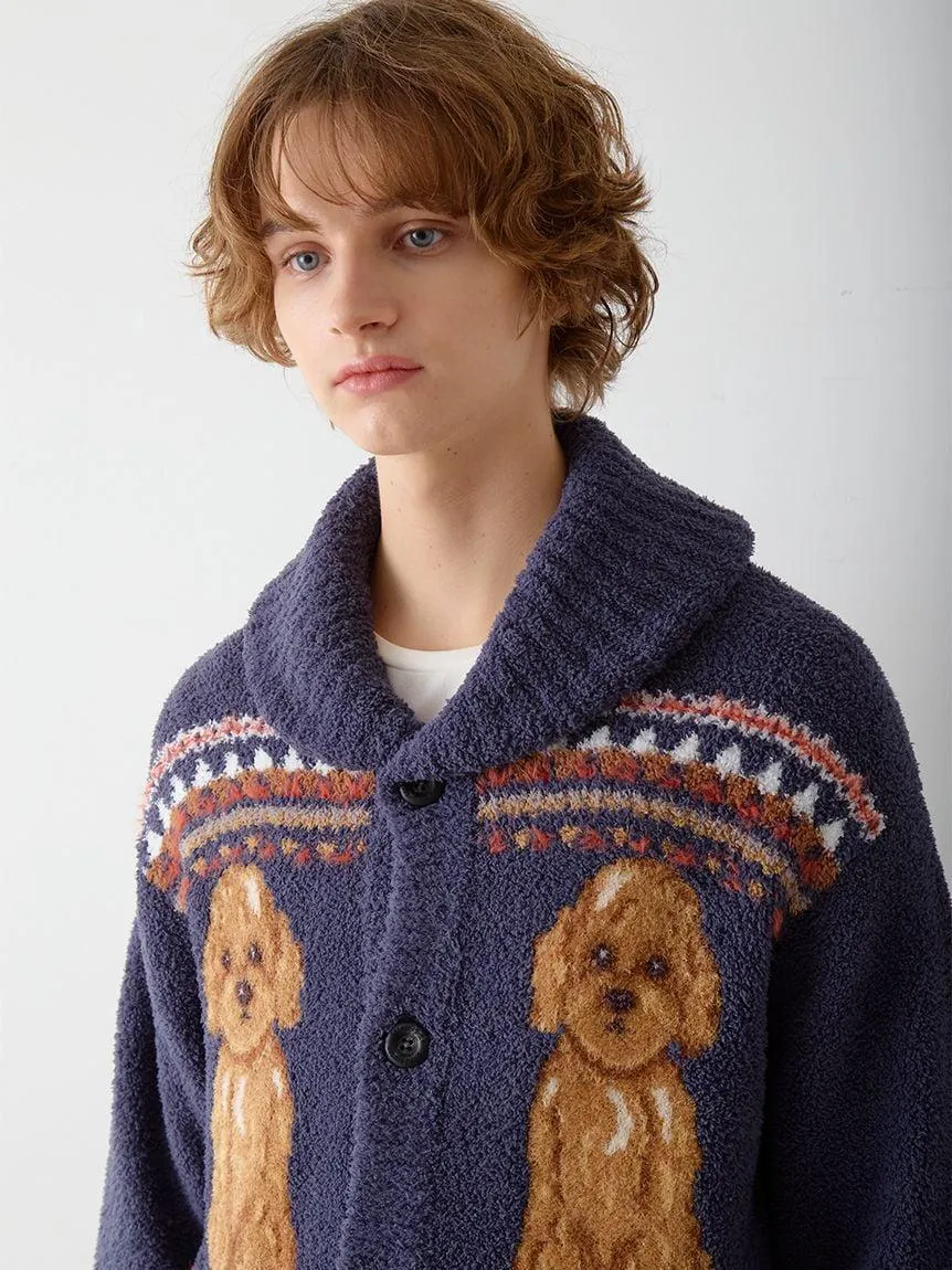 Men's Powder Nordic DOG Jacquard Cowichan Cardigan gallery 1