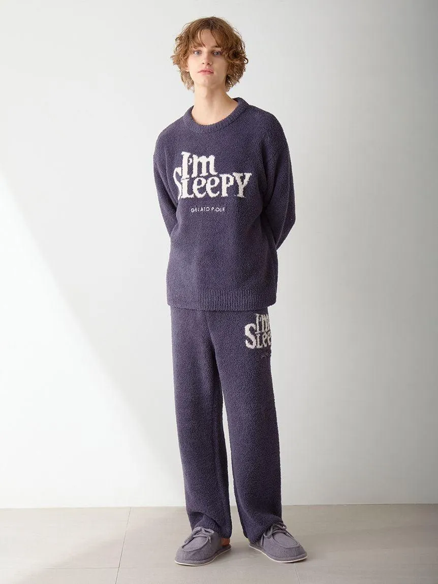 Men's Powder Sleepy Logo Jacquard Pullover & Pants Set gallery 4