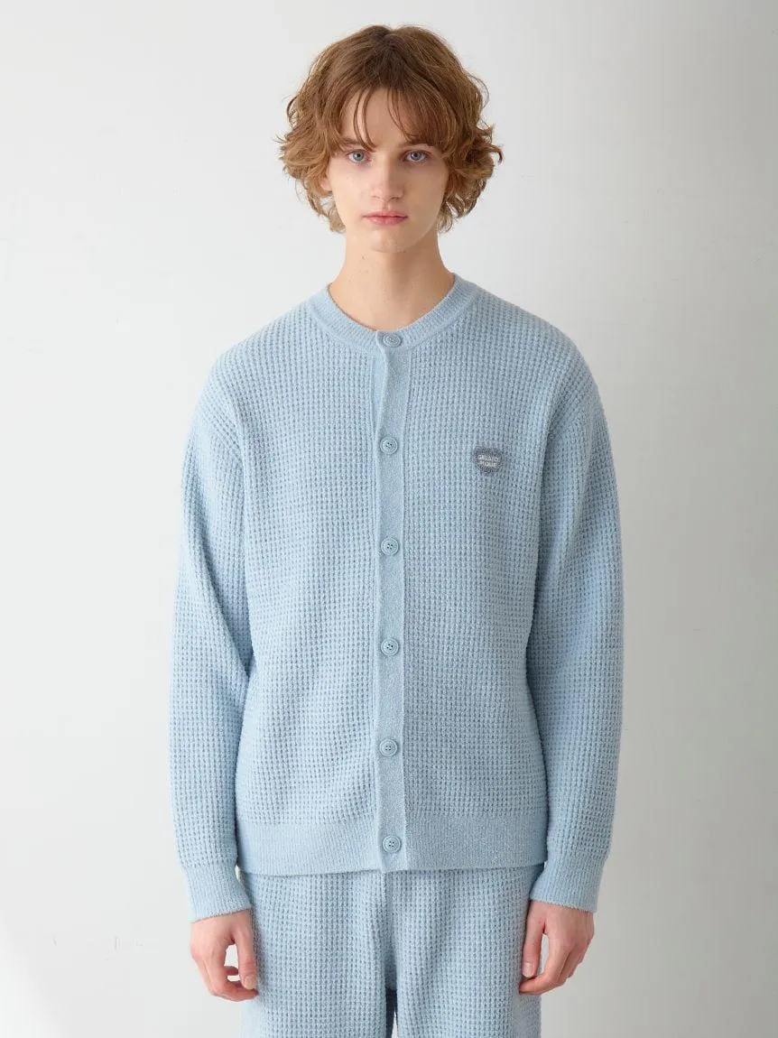 Men's Waffle Heart Sagara Knit Cardigan gallery 5