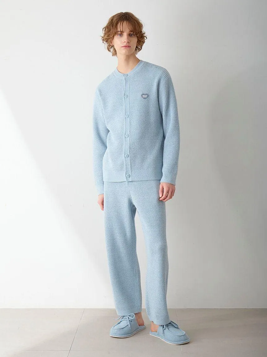 Men's Waffle Heart Sagara Knit Pants gallery 6