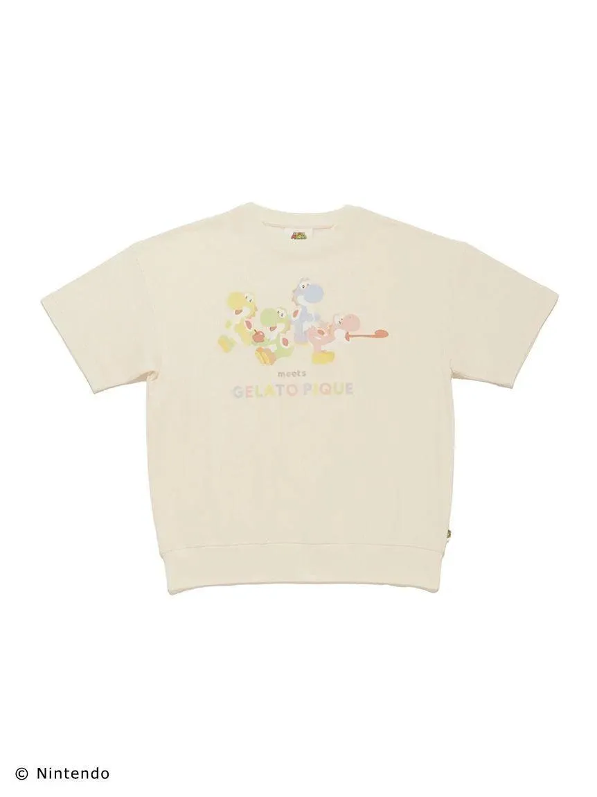 [SUPER MARIO] [MENS] Toad & Yoshi Fleece Pullover & Shorts Set gallery 2