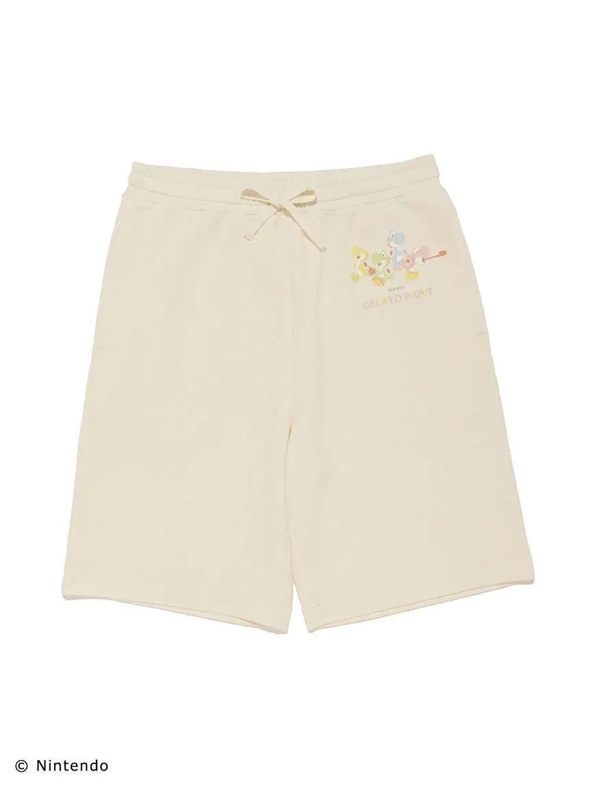 [SUPER MARIO] [MENS] Toad & Yoshi Fleece Pullover & Shorts Set gallery 7