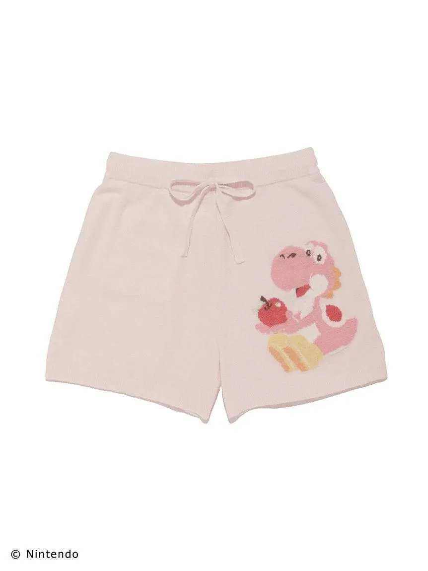 [SUPER MARIO] [WOMENS] Toad & Yoshi Jacquard Pullover Shorts Set gallery 3