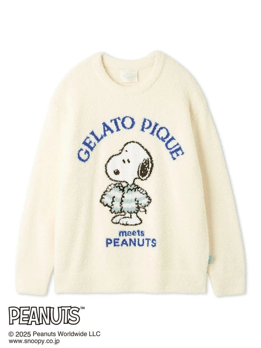 [PEANUTS] [MENS] Original Art Jacquard Pullover