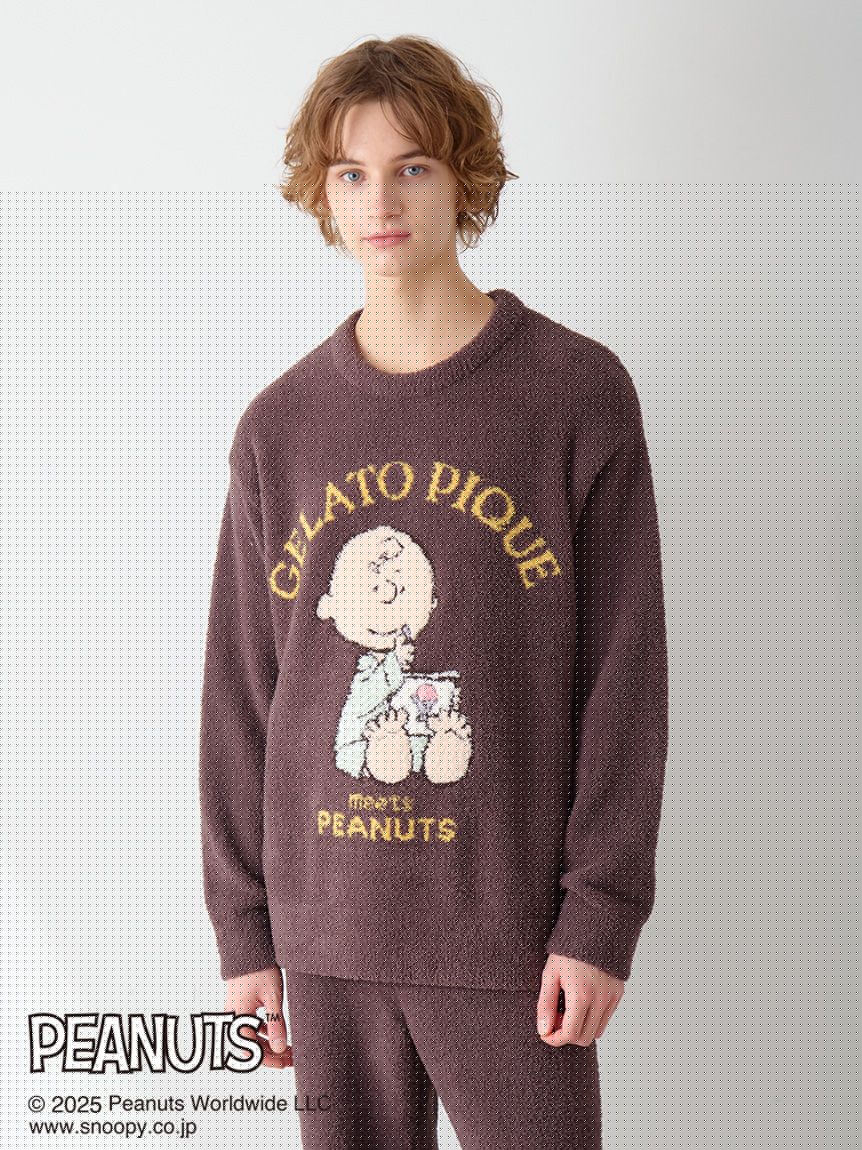 [PEANUTS] [MENS] Original Art Jacquard Pullover gallery 7