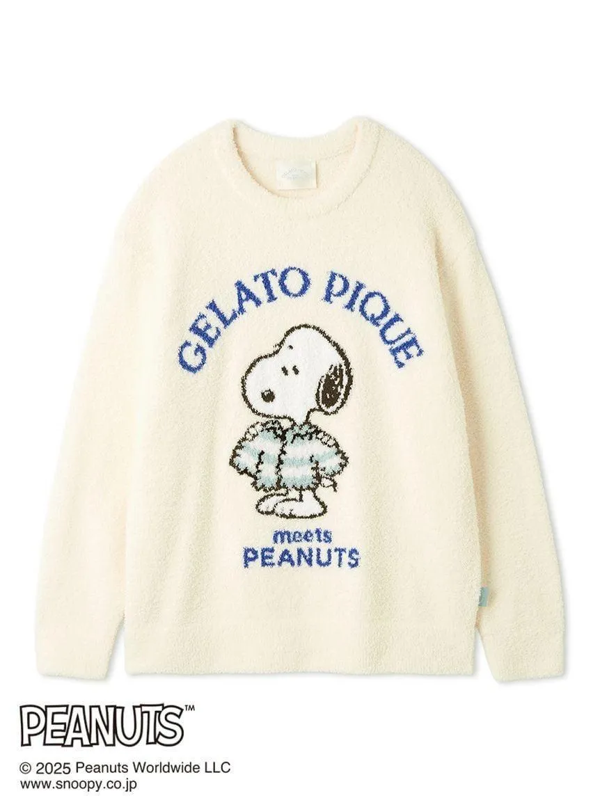 [PEANUTS] Men's Original Art Jacquard Pullover & Pants Set gallery 9