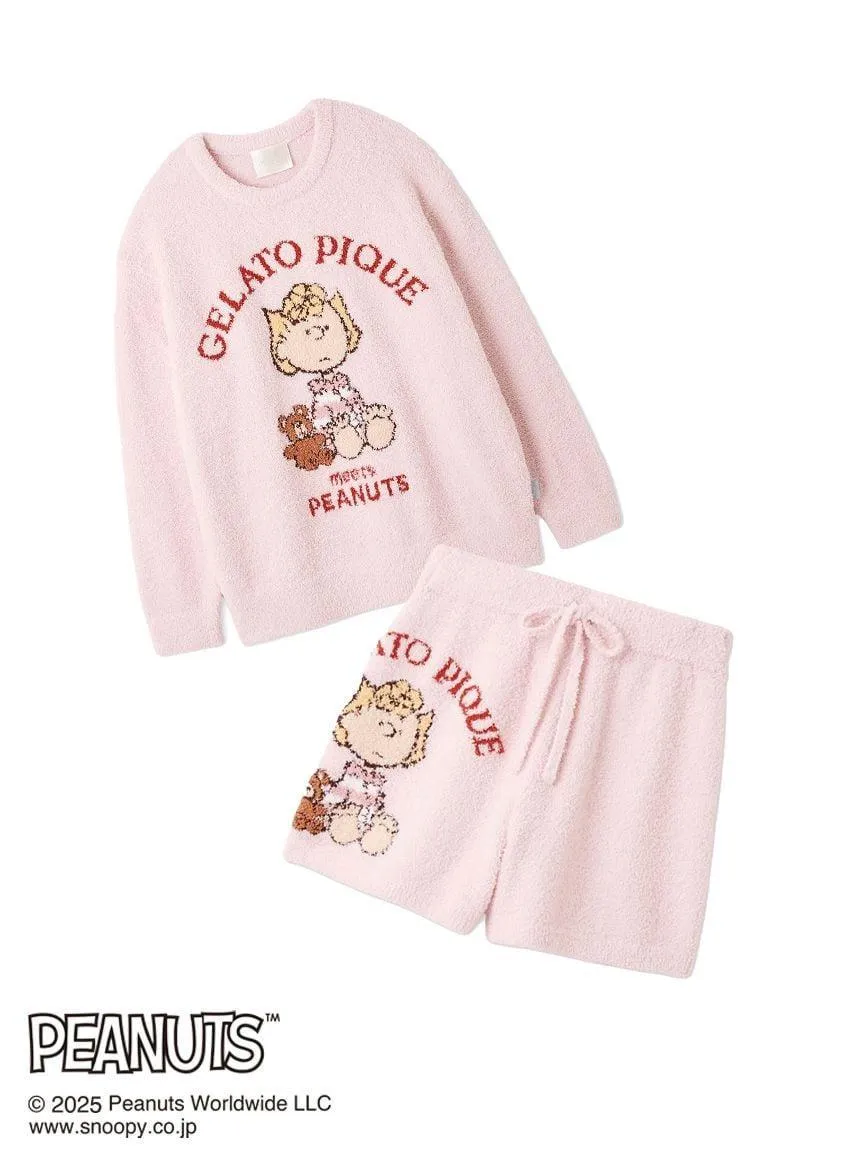 [PEANUTS] Original Art Jacquard Pullover & Shorts Set gallery 1