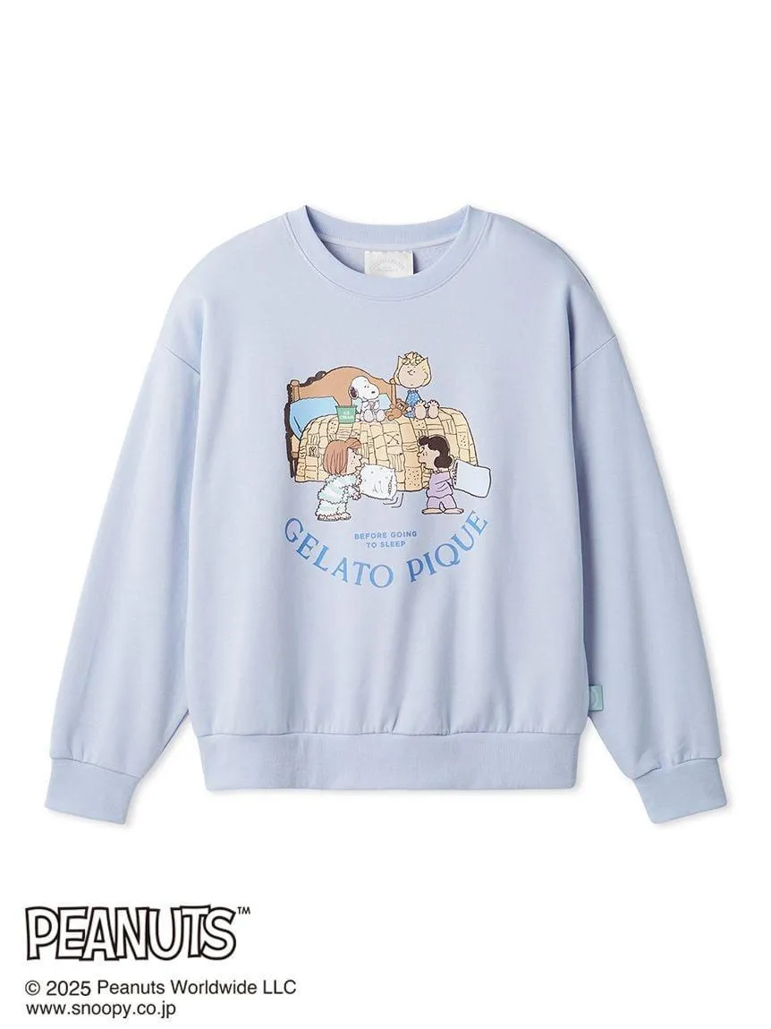 [PEANUTS] Original Art One-Point Fleece Pullover gallery 3