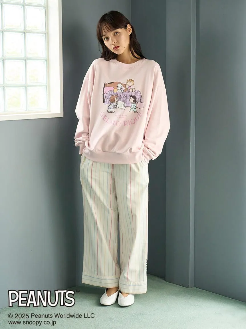 [PEANUTS] Original Art One-Point Fleece Pullover gallery 9