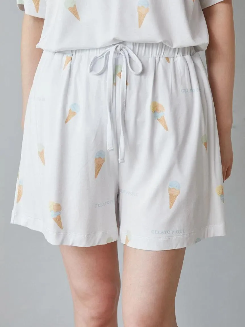 Playful Ice Cream Print Shorts gallery 9