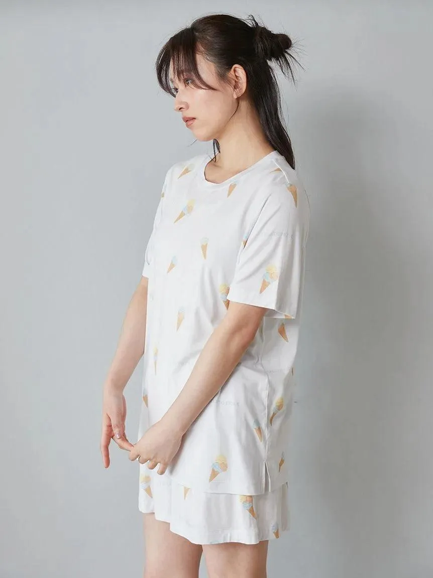 Playful Ice Cream Print Shorts gallery 8