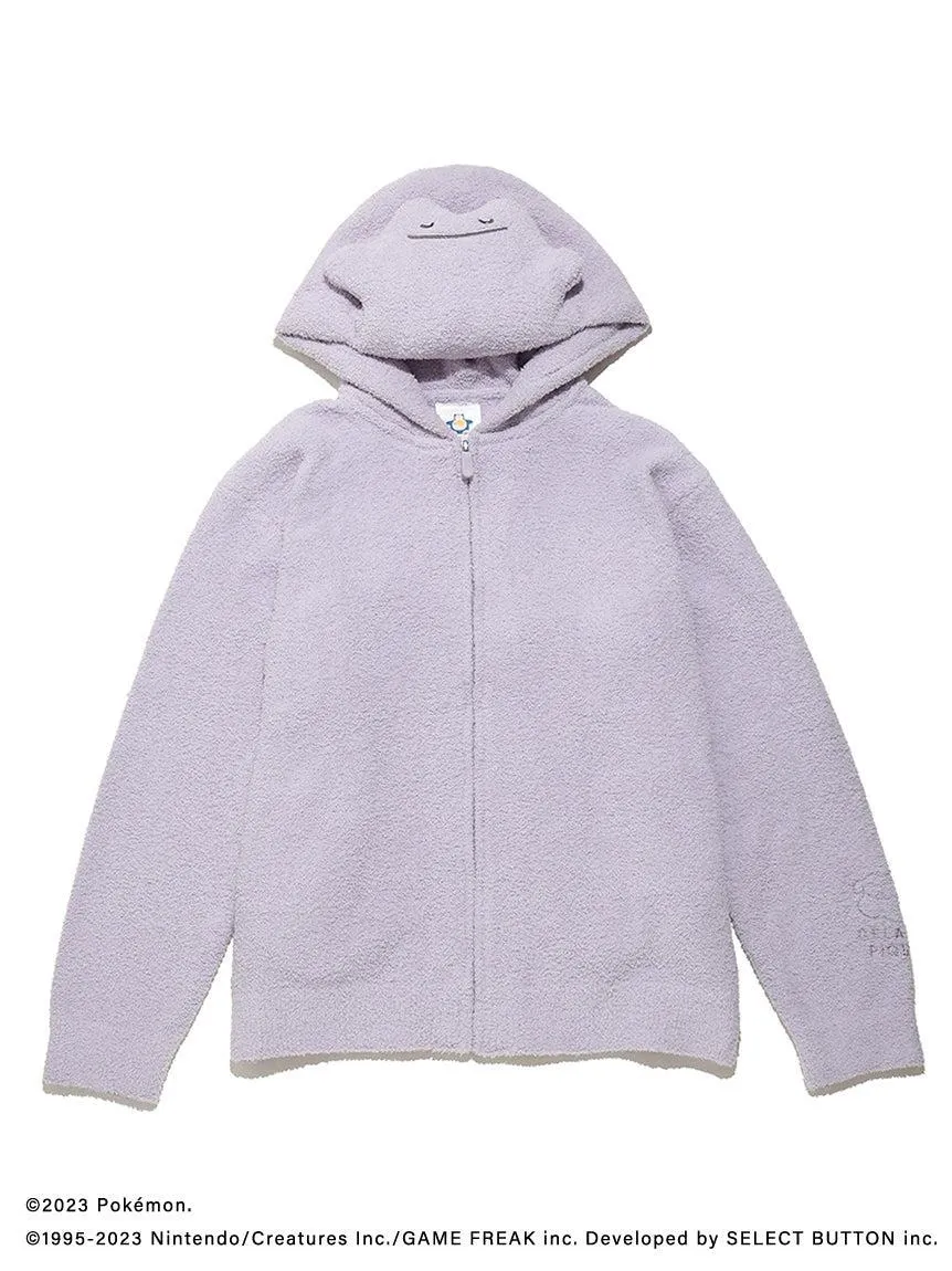 [Pokémon Sleep][MENS] Baby Moco Ditto Hoodie & Shorts Set gallery 6