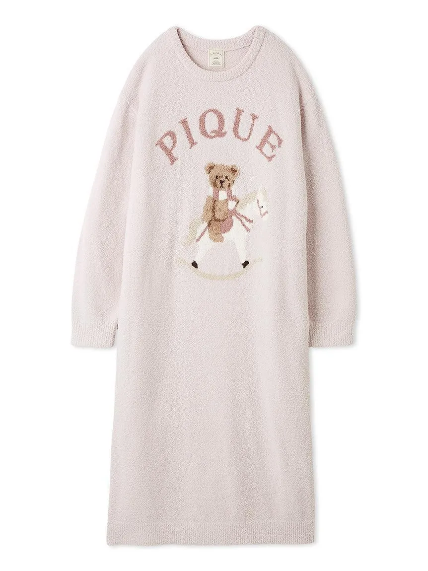 Bear And Pony Jacquard Dress