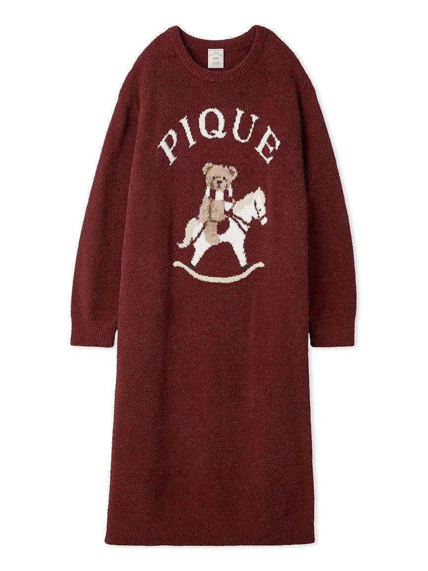 Bear And Pony Jacquard Dress gallery 1